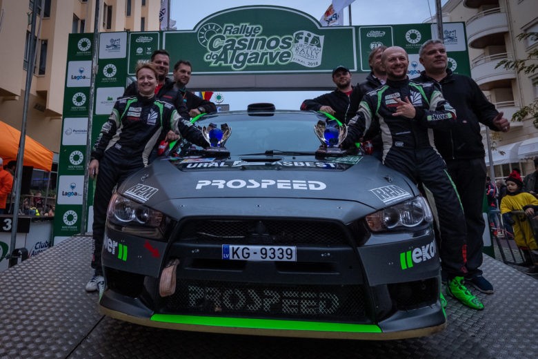Sergei Remennik and Marina Danilova won European Rally Trophy 2018!